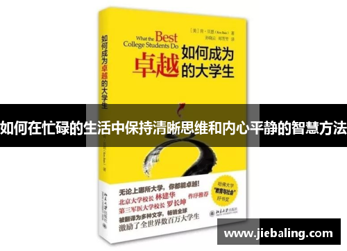 如何在忙碌的生活中保持清晰思维和内心平静的智慧方法